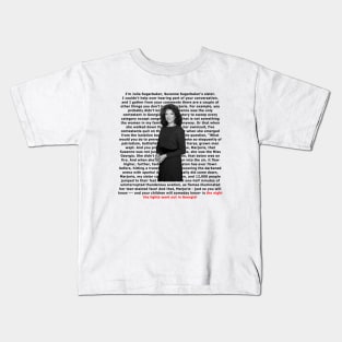 julia sugarbaker rant Kids T-Shirt